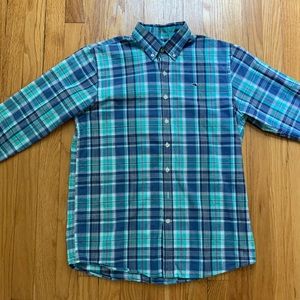 Vineyard Vines plaid button down shirt - size large